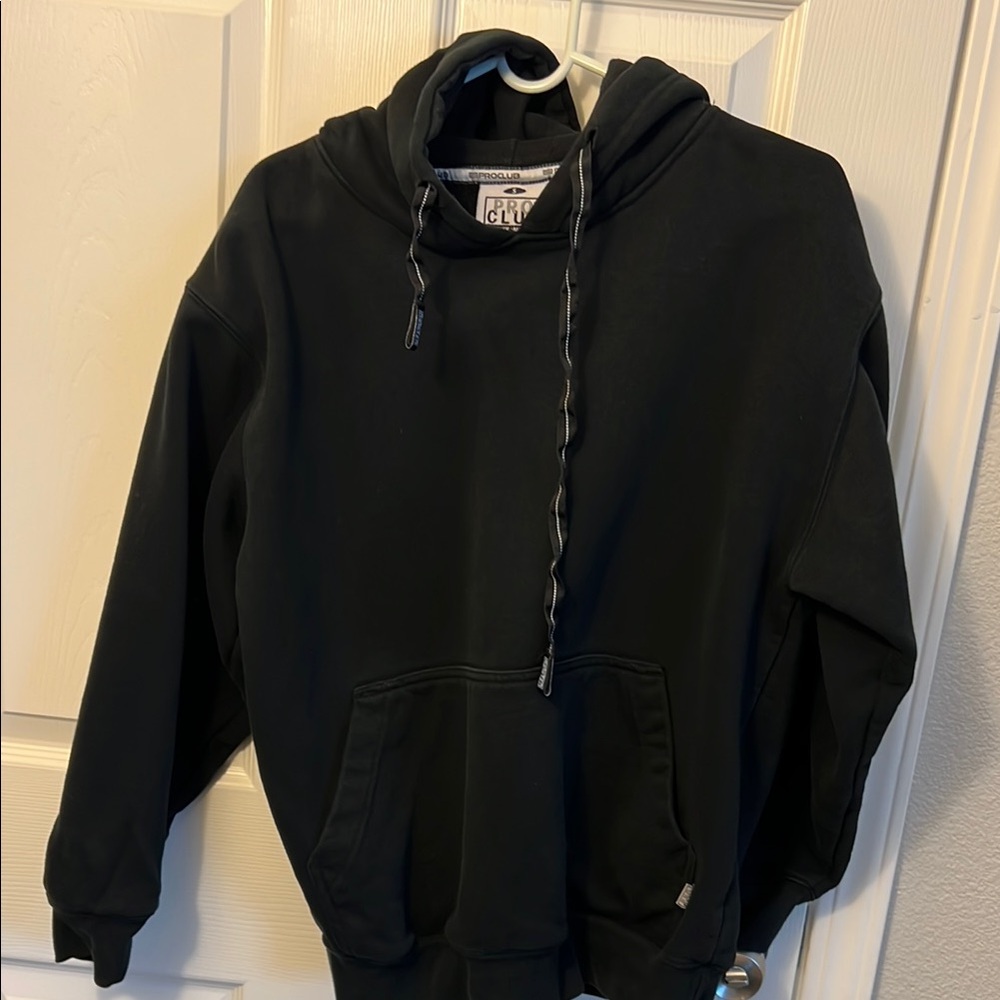 Pro Club Heavyweight Black Hoodie